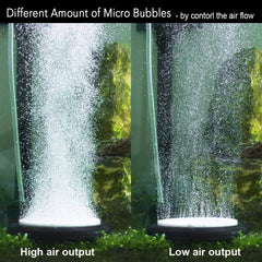 Hygger quiet diffuser operation minimizes tank noise