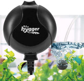 Hygger Quiet Mini Air Pump front view; compact for small tanks