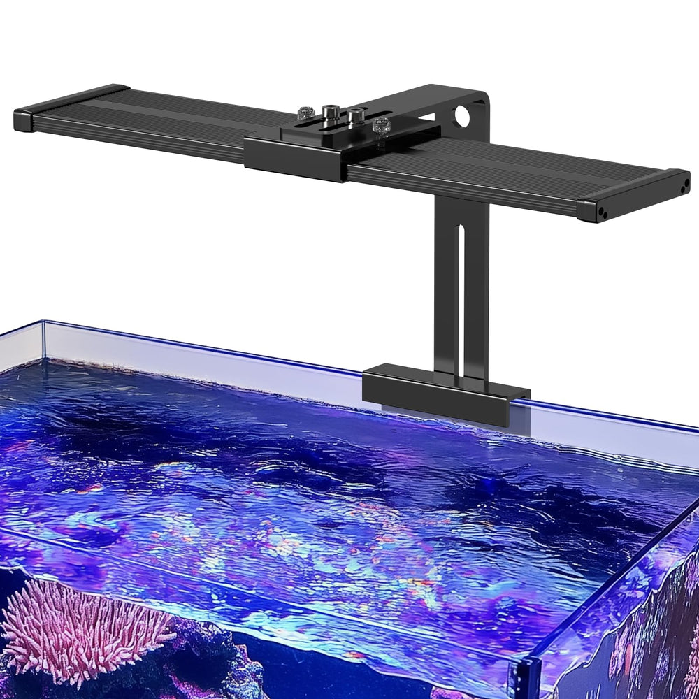 Hygger saltwater light full setup demonstrates reef-ready features for corals