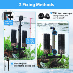 Hygger replaceable sponge pack supports easy maintenance and continuous filtration in tanks.
