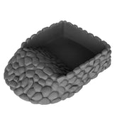 Hygger Zoo rock corner water dish fits bearded dragon tanks for tidy hydration