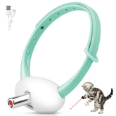 HYKCZOUS automatic laser collar cat toy on cat neck for hands-free playtime