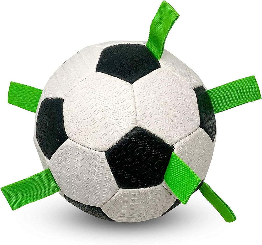 Hyper Pet Grab Tabs Ball front view for interactive fetch play