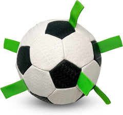 Hyper Pet Grab Tabs Ball front view for interactive fetch play