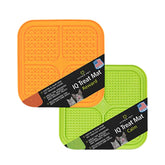 Hyper Pet IQ Treat Lick Mat dog-use calms dogs through repeated licking.