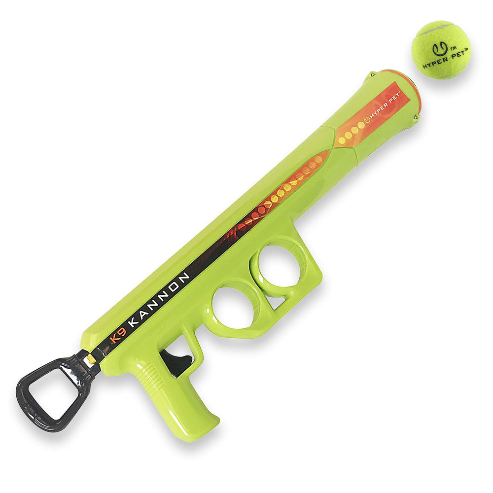 Hyper Pet K9 Kannon launcher assembly shows easy setup for fun fetch sessions.