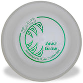 Hyperflite K-10 Jawz Glow Disc for oversized dogs in outdoor play