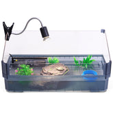 HYPESIDE large turtle tank kit full-setup showing spacious habitat and clear view