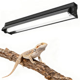 Hypool T8 Strip UVB Light installed on tank top supports healthy calcium uptake.