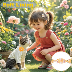 HYQHYX adjustable collar size fitting cats and small dogs securely