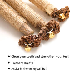 HZONGMINGZT natural raffia worm gall materials offer textured play.