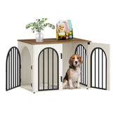 Hzuaneri 315-inch arch-door crate for stylish, secure containment.
