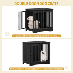Hzuaneri crate interior fits small breeds like Poodle or Chihuahua for comfy downtime
