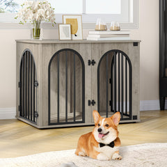 Hzuaneri wooden finish crate adds warmth and stability to any room.
