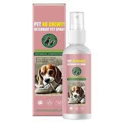 iALTERLL Bitter Apple Spray on a dog to deter chewing and protect furniture