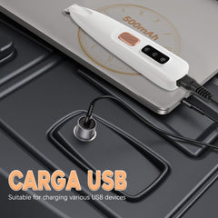 Iaolose Paw Trimmer IPX4 waterproof under-stream shot, easy cleaning after trims.