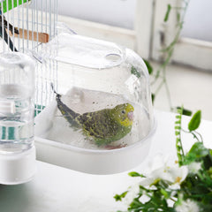 IBWell premium PVC bird bath demonstrates durable construction for safe, long-lasting use.