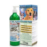 Iceland Pure Premier Omega-3 bottle with pump for easy, mess-free daily dosing.
