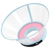 ICOYEA sponge core dog cone with no inflation promotes calm recovery.