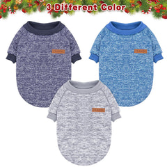 Idepet sweater size chart image helps pick the right fit for pets