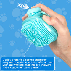 IDQQUQQ dog-washing-gloves anti-slip design helps secure during bath time