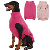 IECOii 2Pack 3XL dog sweater back length shows warm coverage for large breeds.