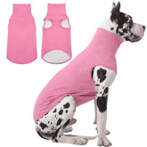 IECOii 4XL dog sweater velvet fabric close-up for warmth and softness