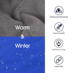 IECOii fleece-turtleneck lining detail for extra warmth and comfort