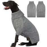 IECOii 4XL dog sweater front view showing warm knit for giant breeds