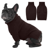 iecoii dog sweater medium-dog chest-20-9-inches warm fit