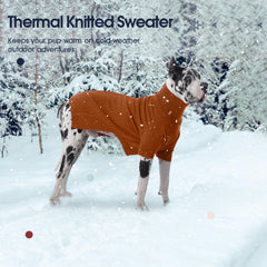 IECOii dog sweater pullover makes dressing quick and easy