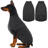 IECOii extra-large dog sweater worn on a large dog for cozy warmth.