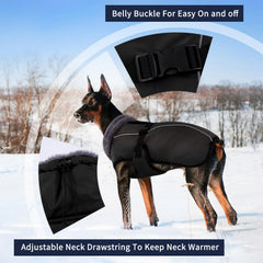 IECOii Extra Warm Coat coral fleece inside highlights plush warmth and skin-friendly comfort.