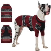 IECOii Great Dane sweater worn for cozy warmth during outdoor walk.