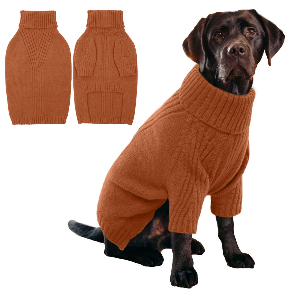 IECOii XL dog sweater chest measurement guide for a snug warmth fit