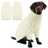IECOii XL dog sweater chest size guide helps ensure the right fit for large dogs.