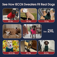 IECOii XXL green pullover design demonstrates easy on-off for busy mornings