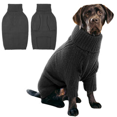 IECOii XXXL dog sweater chest size guide shows a cozy fit for large breeds