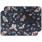 IEUUMLER washable dog pee pad with insect pattern for reusable, leak-proof floor protection.