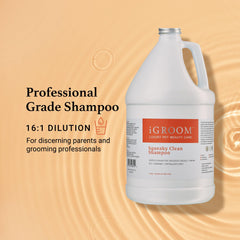 iGroom Squeaky Clean Dog Shampoo dirt removal leaves coat clean