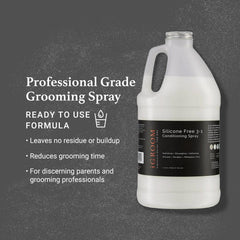 iGroom sunflower-seed extract coat care highlights natural nourishment during grooming.