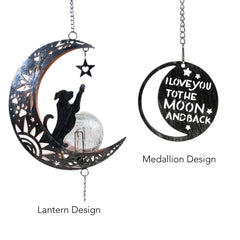 iHeartDogs crackled glass glow ball emits warm light in garden evenings
