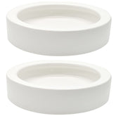iHomeSet reptile food bowl anti-escape ceramic design keeps meals secure during feeding.