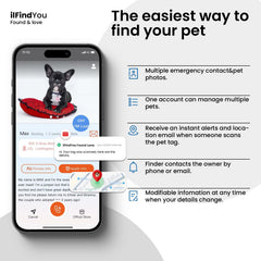 ilFindYou epoxy-coated tag is waterproof and durable