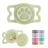 ILFINDYOU waterproof AirTag holder closeup showing secure fit for reliable pet tracking.