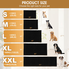 IM HOME Dog Door Mat 2200g/m² density highlights durability