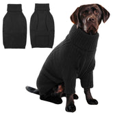 IECOii XL Dog Sweater,Winter Doggy Clothes for Large Dogs Girl Boy,Warm Pullover Soft Dog Sweater Turtleneck,Lightweight