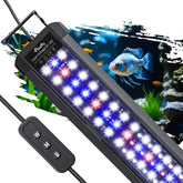 Pawfly 11W Aquarium Light for 12-18 Inch Tanks | Full Spectrum LED with Day/Night Modes