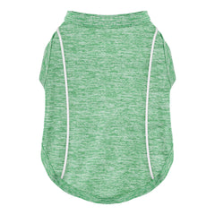 Paiaite Reflective Dog Shirt & Tank Top — Breathable, Quick-Dry, Sun-Protected Outdoor Wear (Green 3XL)