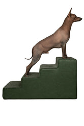 Noah & Paw Dog Stairs, Dog Ramp for Bed (17" Extra Wide) Pet Stairs for High Bed, Design to Fit Small and Large Breeds,
